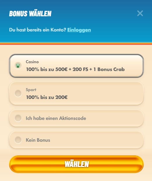 Schritt 1