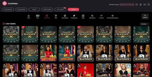 Coinpoker Casino Gallerie