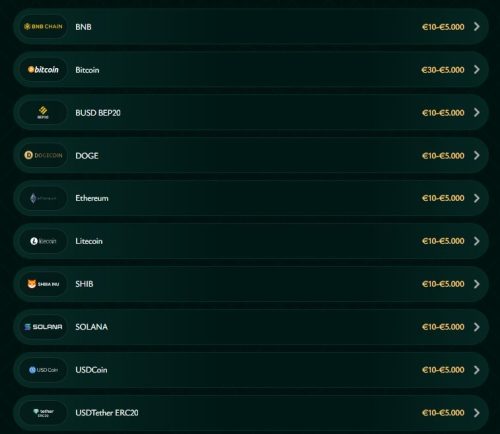 Cashed Casino Gallerie
