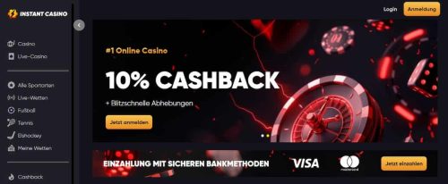 Instant Casino Gallerie