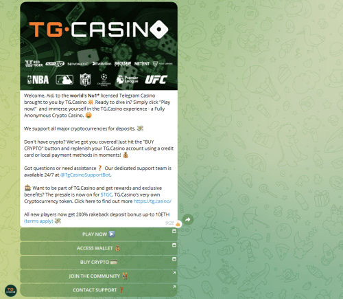 TG Casino Gallerie