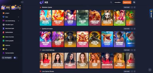 K8 Casino  Gallerie