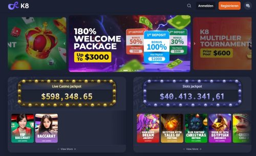 K8 Casino  Gallerie