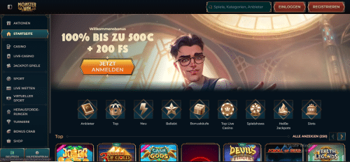 Monster Win  Gallerie