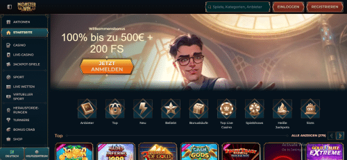Monster Win  Gallerie