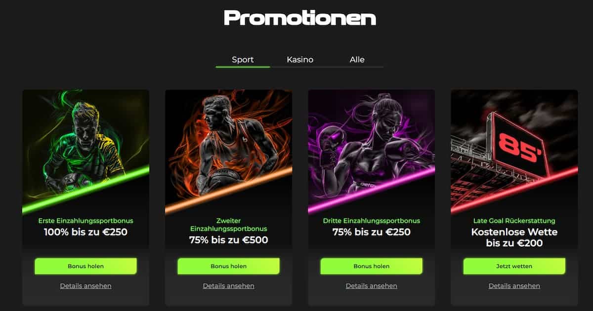 Betovo Bonus promotienen