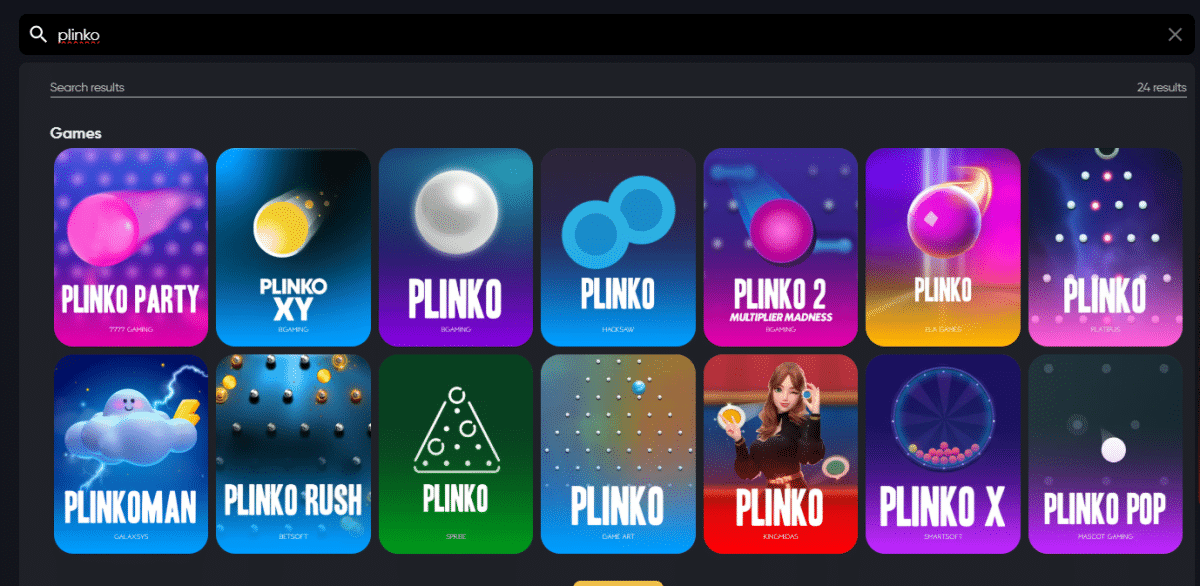 Instant Casino Plinko