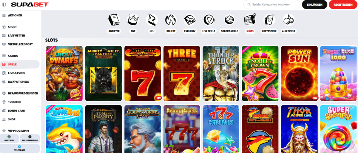 Supabet Slots