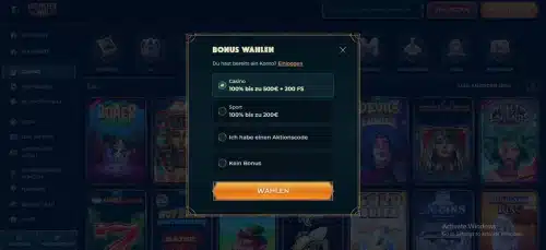 Monster Win  Gallerie