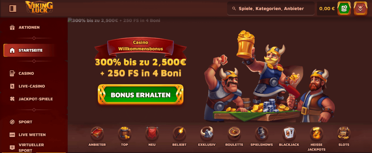 Viking Luck home