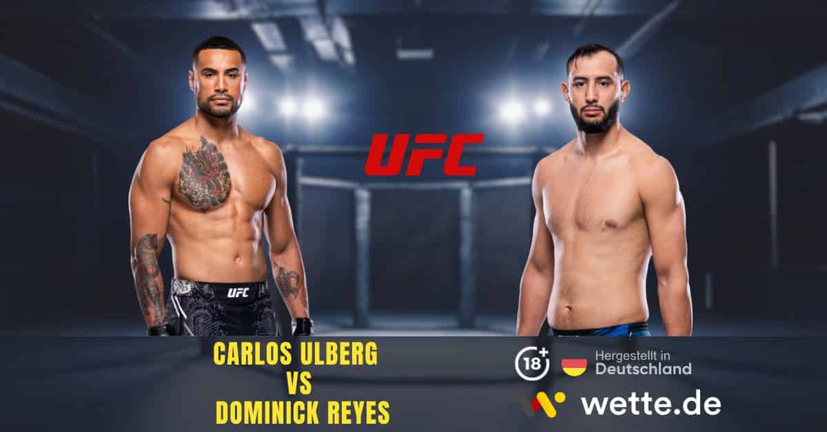 Carlos Ulberg vs Dominick Reyes ufc prognose