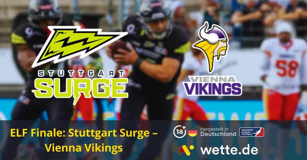 ELF Finale Stuttgart Surge – Vienna Vikings ELF Prognose