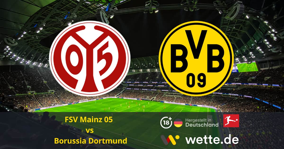 FSV Mainz 05 vs Borussia Dortmund Bundesliga Prognose