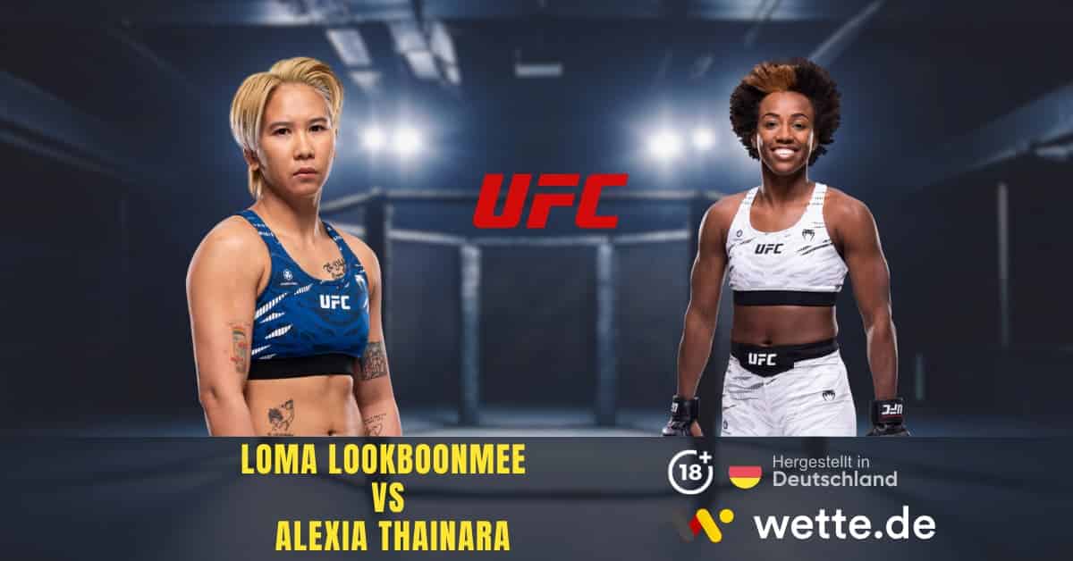 Loma Lookboonmee vs Alexia Thainara ufc prognose