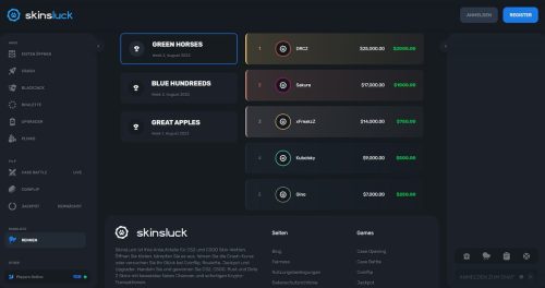 Skinsluck Sport Gallerie