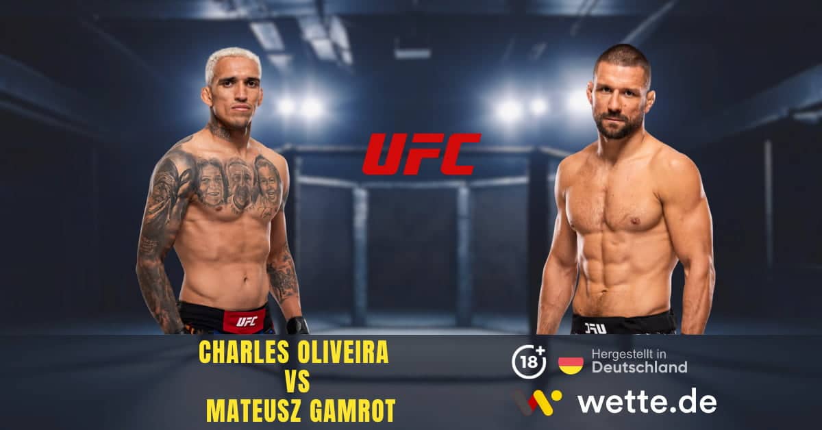 Charles Oliveira vs Mateusz Gamrot ufc prognose