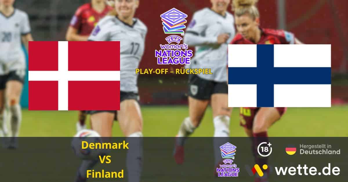 Denmark VS Finland UEFA Women's Nations League Prognose