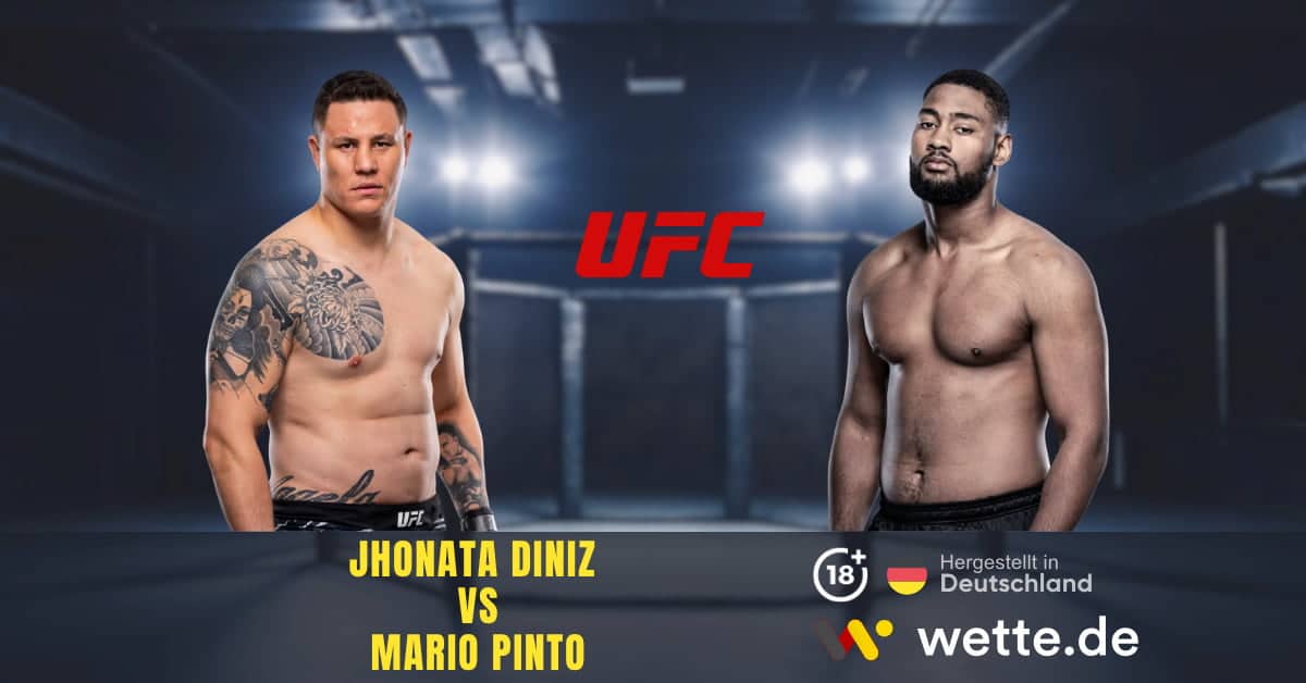 Jhonata Diniz vs Mario Pinto ufc prognose