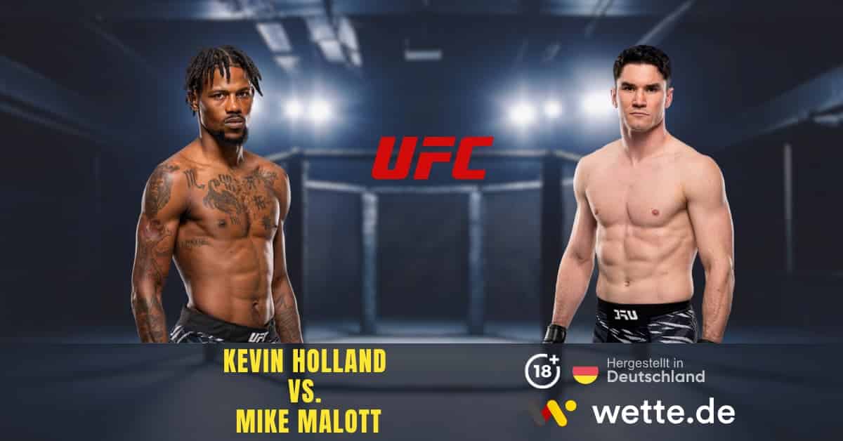 Kevin Holland vs. Mike Malott ufc prognose