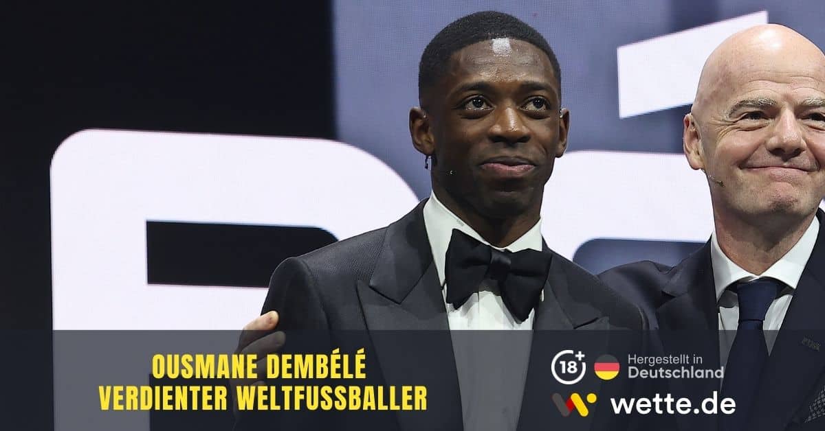 Ousmane Dembélé ist FIFA-Weltfußballer 2025 – Lohnt sich jetzt eine Wette auf 2026?