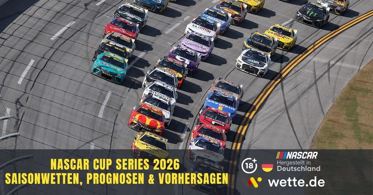 NASCAR Cup Series 2026: Komplette Saisonvorschau mit Quoten, Prognose und Wett-Tipps
