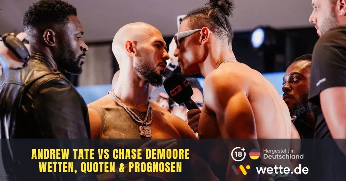 Andrew Tate vs. Chase DeMoor – The Fight before Christmas: Kampfvorschau, Quoten & Wett-Tipps