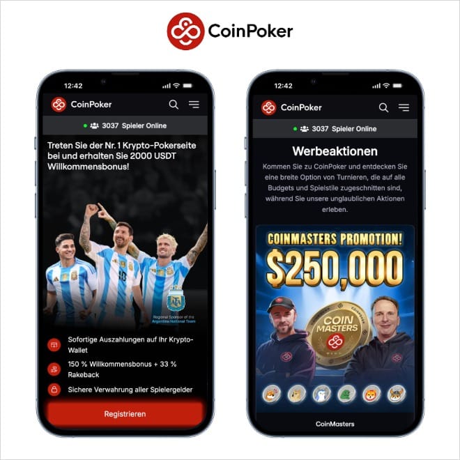 CoinPoker Online Poker kostenlos