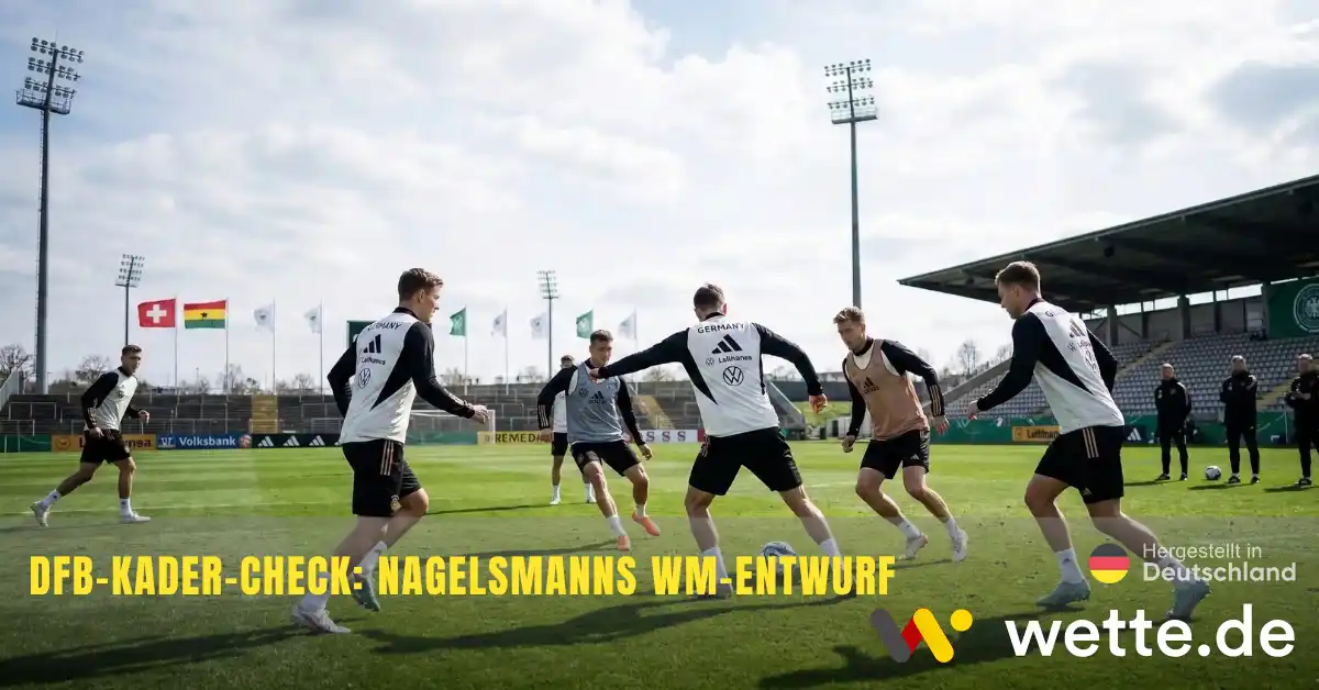 DFB Kader gegen die Schweiz und Ghana