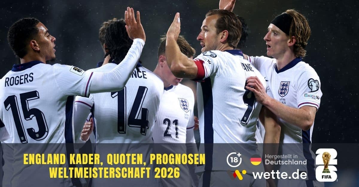 England Prognosen WM 2026 Wette.de