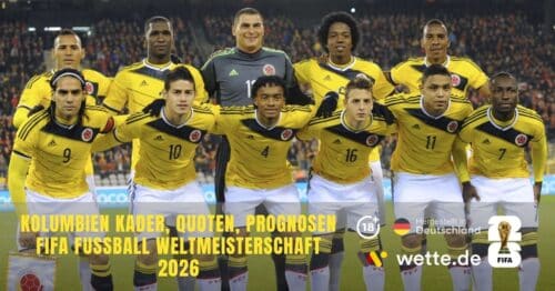 Kolumbien WM Kader 2026: James Rodríguez im „Last Dance” – Bayern-Star Luis Díaz dabei