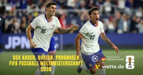 USA WM Kader 2026: Pochettino streicht Luna und Tessmann – Bundesliga-Trio dabei