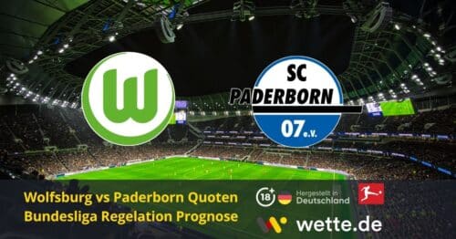 Paderborn vs Wolfsburg Quoten & Prognose: KI Analyse zum Bundesliga Relegations Rückspiel
