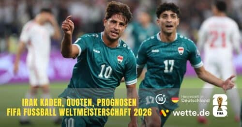 Irak WM Kader 2026: Nach 40 Jahren zurück, Arnold nominiert Deutsch Iraker Amyn