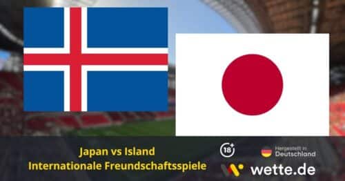 Japan vs Island Prognose: KI-Tipp, Quoten & Analyse – letzter Test für die Samurai