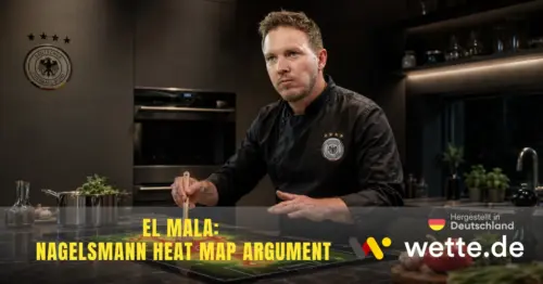 Said El Mala raus, Leroy Sané rein: Nagelsmanns fragwürdiges Heat Map Argument