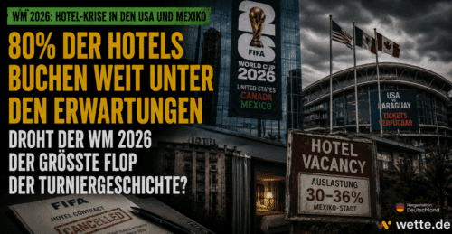 WM 2026 droht zum Milliarden-Flop zu werden: Leere Hotels, unverkaufte Tickets, stornierte Zimmer