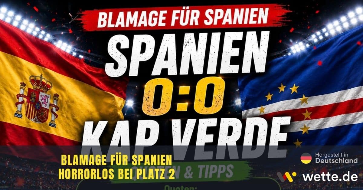 WM 2026: Spaniens 0:0-Schock gegen Kap Verde – Favorit wackelt, Frankreich übernimm