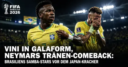 Brasilien – Japan: Vinícius in Galaform & Neymars Comeback – letzte Quoten & Tipps