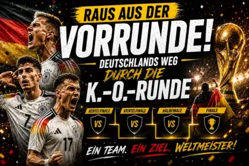 Deutschland übersteht die Gruppenphase: Weg durch die K.-o.-Runde – wer wartet, und die WM-Sieger-Quote
