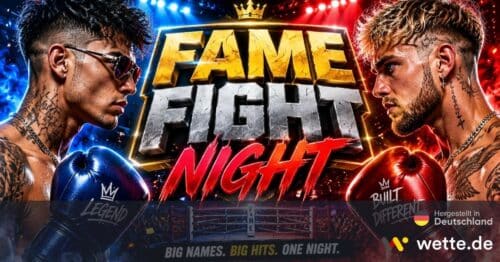 Fame Fighting International – „The Big Crossover”: Deutschland gegen England, eine Nacht in Leverkusen