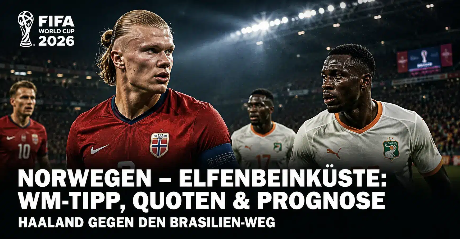 Norwegen – Elfenbeinküste: WM-Tipp, Quoten & Prognose | Haaland gegen den Brasilien-Weg