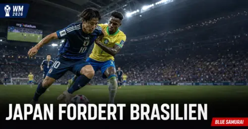 Japan gegen Brasilien WM 2026: Schaffen die Blue Samurai den Coup in Houston?
