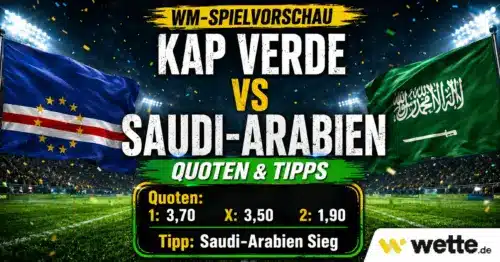 Kap Verde – Saudi-Arabien: Aufstellung, Tipp, Prognose und KI-Kombiwette