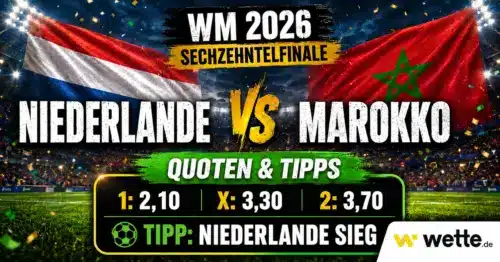 Niederlande vs. Marokko: Prognose, Tipps, Aufstellung und Quoten zum WM-Sechzehntelfinale