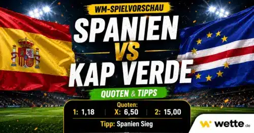Spanien Aufstellung vor dem Kap Verde Spiel – Quoten und perfekter Wettschein
