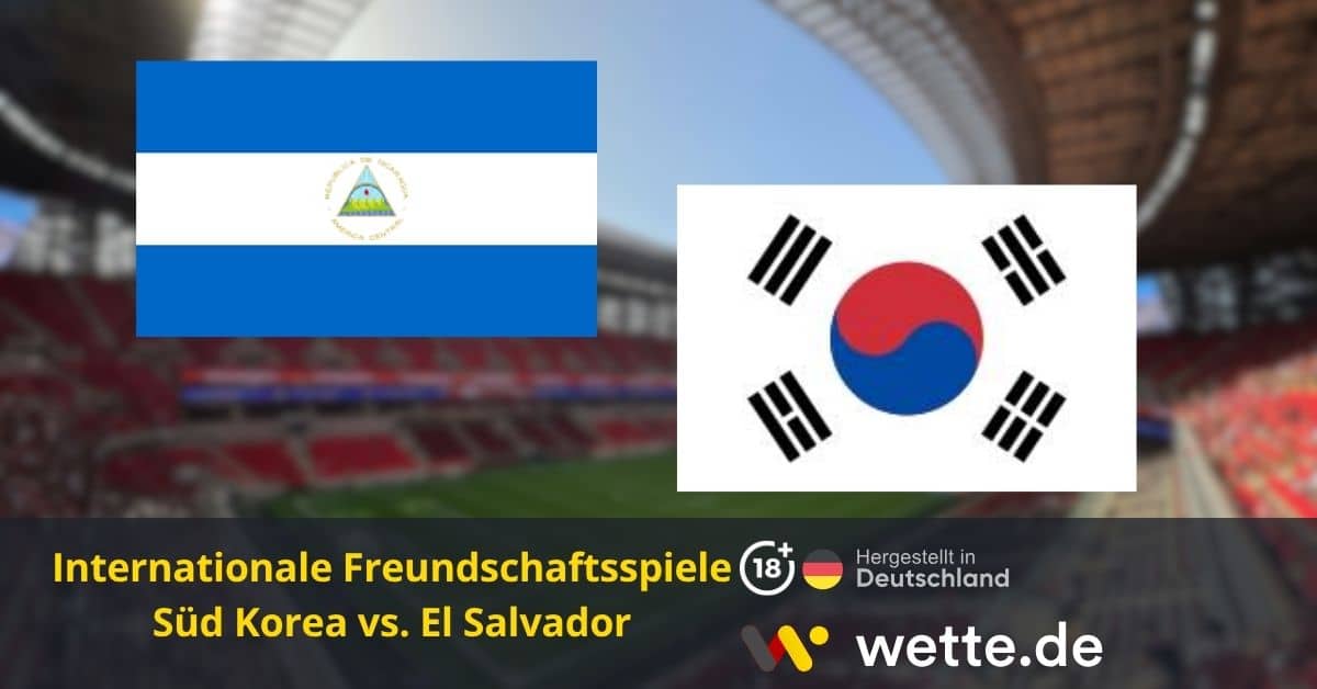 Südkorea vs El Salvador – KI Prognose & Wett-Analyse zum Länderspiel