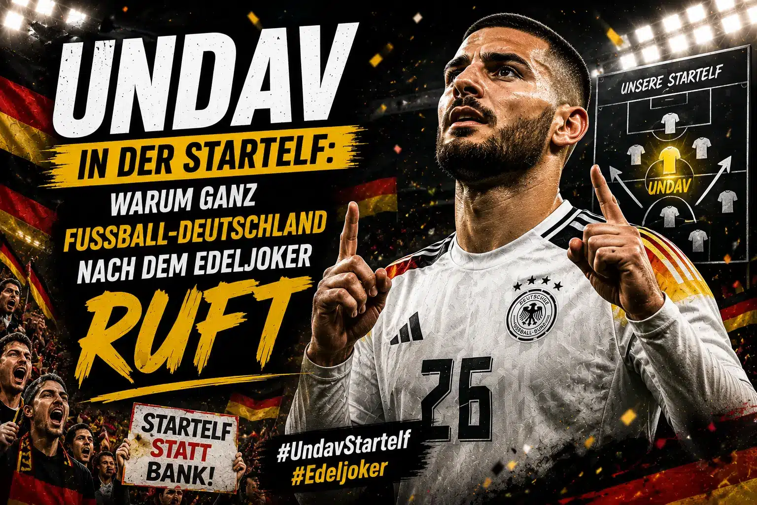 Undav in der Startelf: Warum ganz Fußball-Deutschland nach dem Edeljoker ruft