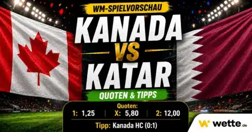 Kanada Katar Wetten: KI Prognose, Tipp und Quoten zum WM-Duell