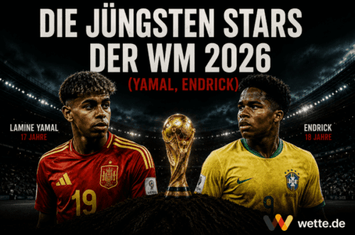 Yamal, Endrick, Estêvão: Die jüngsten Stars der WM 2026