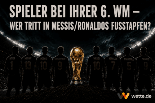 Messi und Ronaldo bei ihrer 6. WM: Ein Rekord für die Ewigkeit